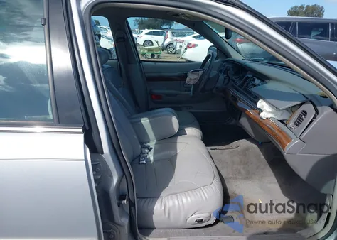 1999 Mercury Grand Marquis Ls z USA, uszkodzony, nr VIN 2MEFM75W9XX606542